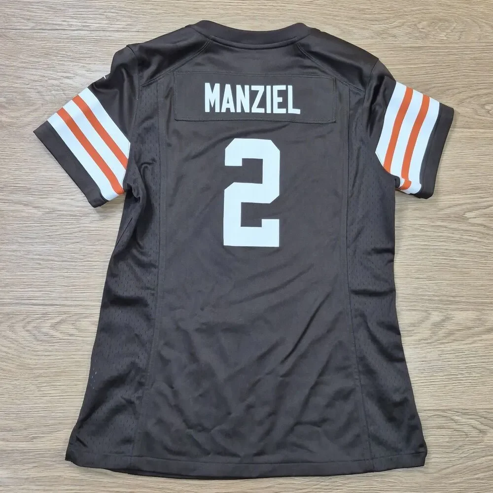 JOHNNY MANZIEL Nike Cleveland Browns Jersey Womens Medium Money Manziel